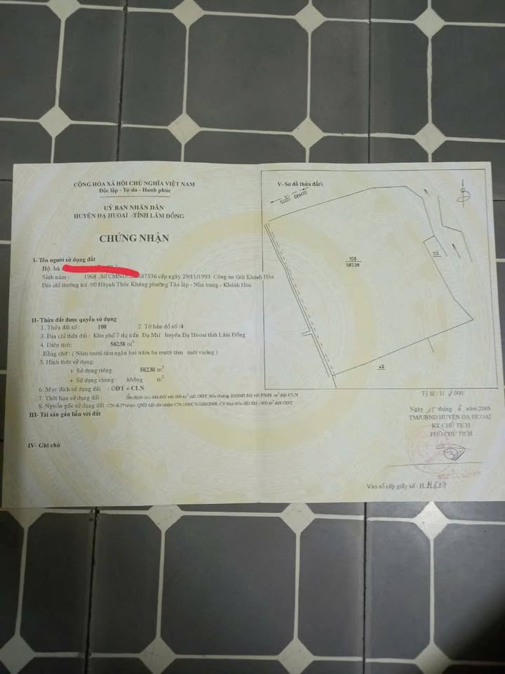 Đất nền Đạ M'ri Lâm Đồng 65.822m² giá 60.076 tỷ - Đầu tư sinh lời ngay!