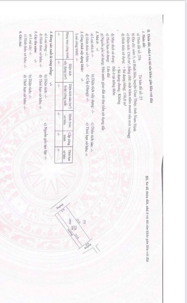 Đất đấu giá xã Bình Hòa - Diện tích 310m² chỉ 550 triệu - Sổ đỏ chính chủ!