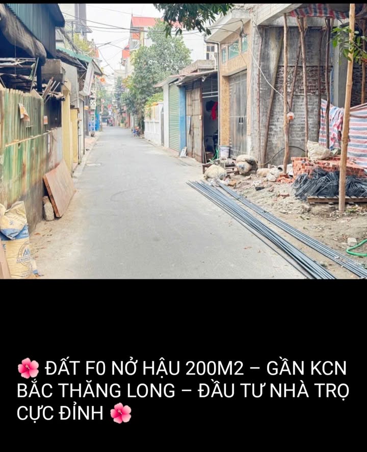 Đất nền 200m² tại Đại Đồng, Đông Anh - Đầu tư nhà trọ lý tưởng chỉ 5x triệu/m²!