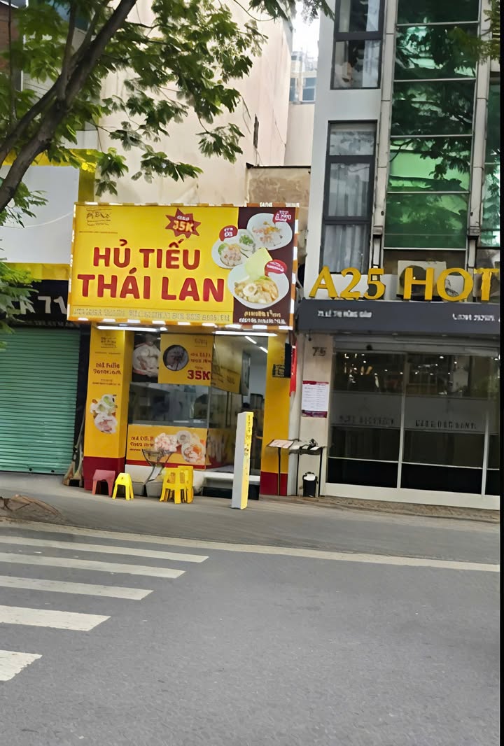 Cho thuê nhà mặt tiền Lê Thị Hồng Gấm, Quận 1 - Diện tích 107m², Thích hợp kinh doanh đa dạng