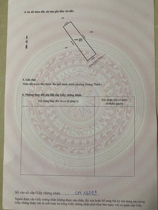 Đất nền phố Quyết Thắng, Quảng Thịnh 187,5m² - Tiện ích đầy đủ, giá thỏa thuận!