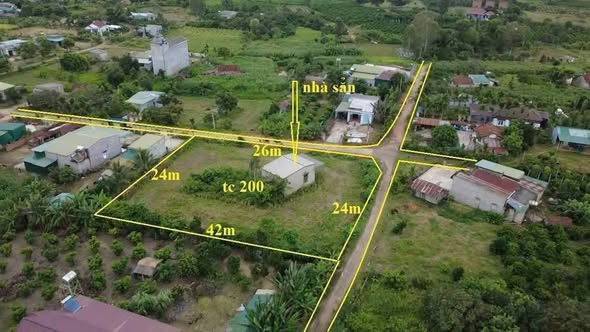 Đất thổ cư Vụ Bổn, Krông Pắc 200m² giá 550 triệu - Cơ hội đầu tư tuyệt vời!