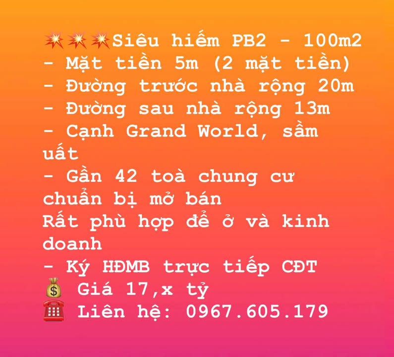 Shophouse Vinhomes Smart City 100m² giá 17 tỷ - Kinh doanh đắc địa, 2 mặt tiền!