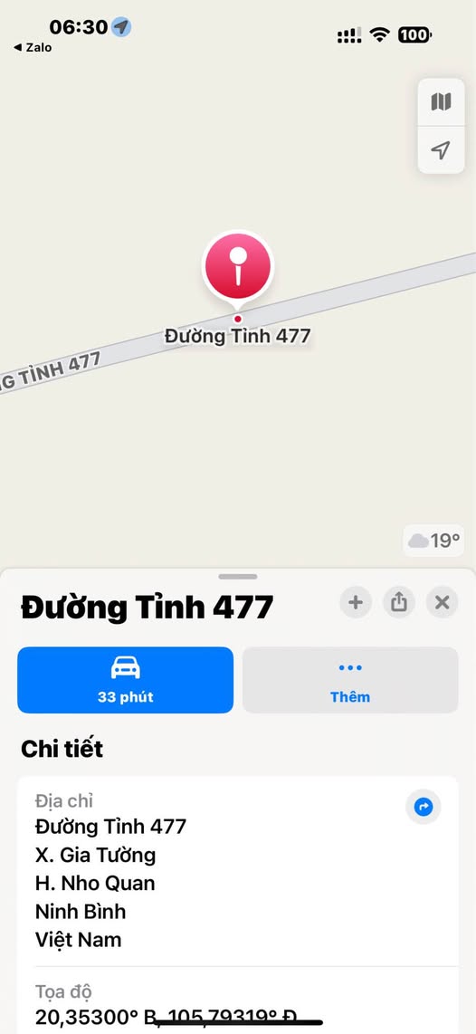 Đất mặt đường 477, xã Gia Viễn, 140m² giá 2.5 tỷ - Vị trí đẹp, kinh doanh thuận lợi!