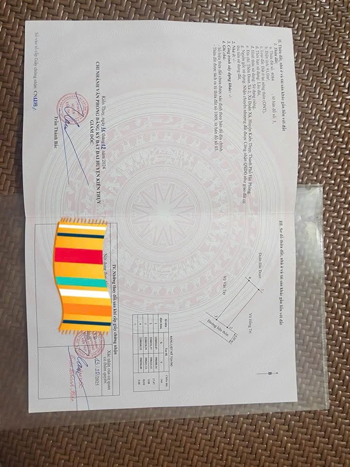 Đất nền Đoàn Xá, Kiến Thụy, Hải Phòng - 89m², Sổ đỏ chính chủ, Giá tốt đầu tư!