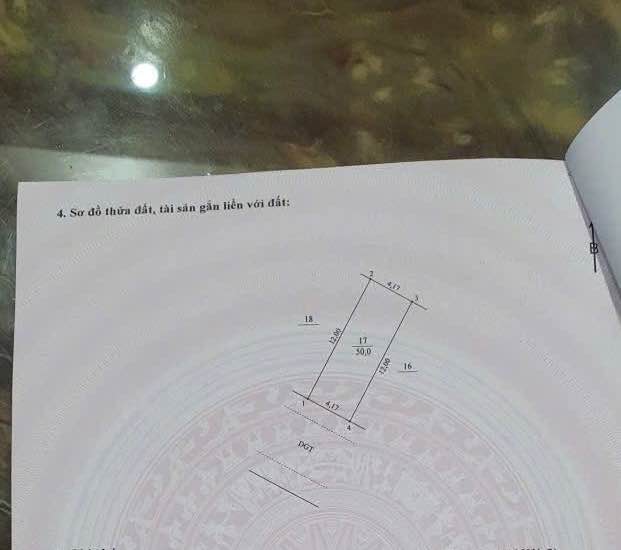 Đất dịch vụ Tân Tây Đô Đan Phượng 50m² giá 8 tỷ - Vị trí kinh doanh đắc địa!