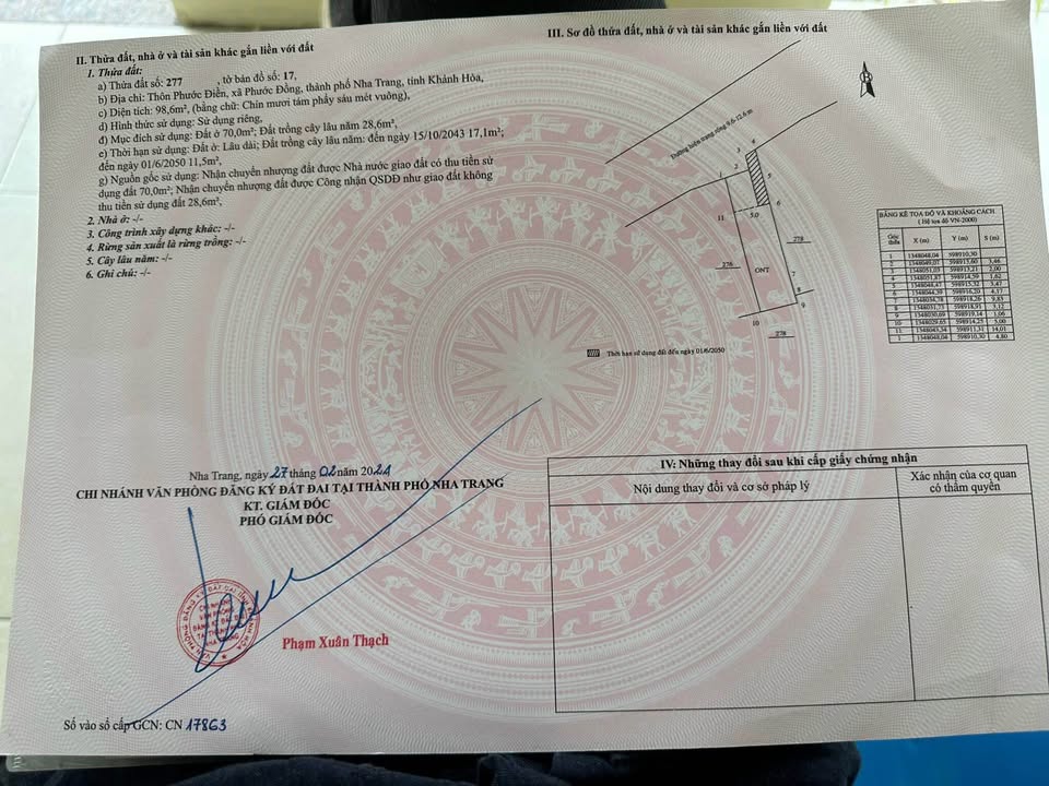 Đất nền mặt tiền đường Hoàng Minh Thảo, phường Nam Nha Trang 98.6m² - Cơ hội đầu tư tuyệt vời!