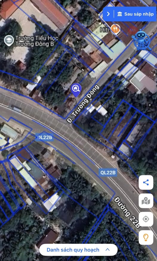 Đất mặt tiền QL 22B, Trường Đông, Long Hoa, 350m² - Cơ hội đầu tư hấp dẫn!