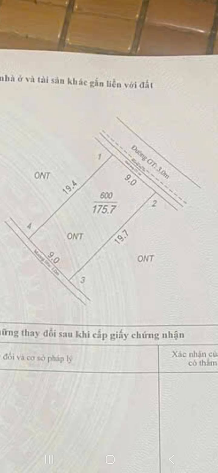 Đất Bảo Yên Thanh Thủy 175m² giá 2 tỷ - Ô tô vào tận nơi!