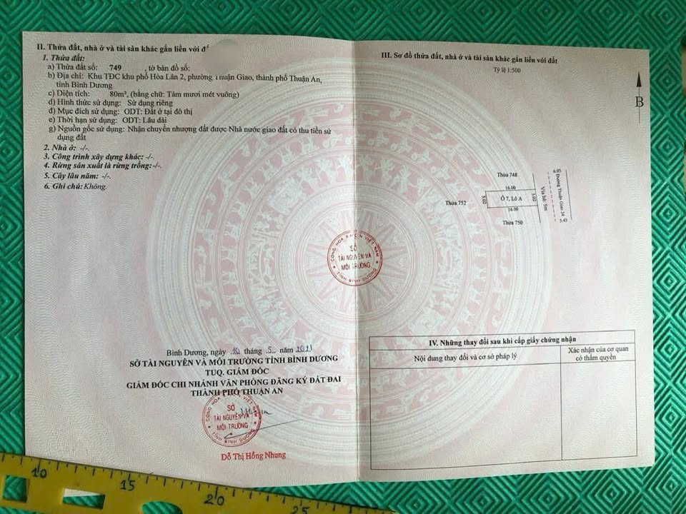 Đất mặt tiền đường Thuận Giao 24, 80m² giá 2.8 tỷ - Đầu tư sinh lời ngay!