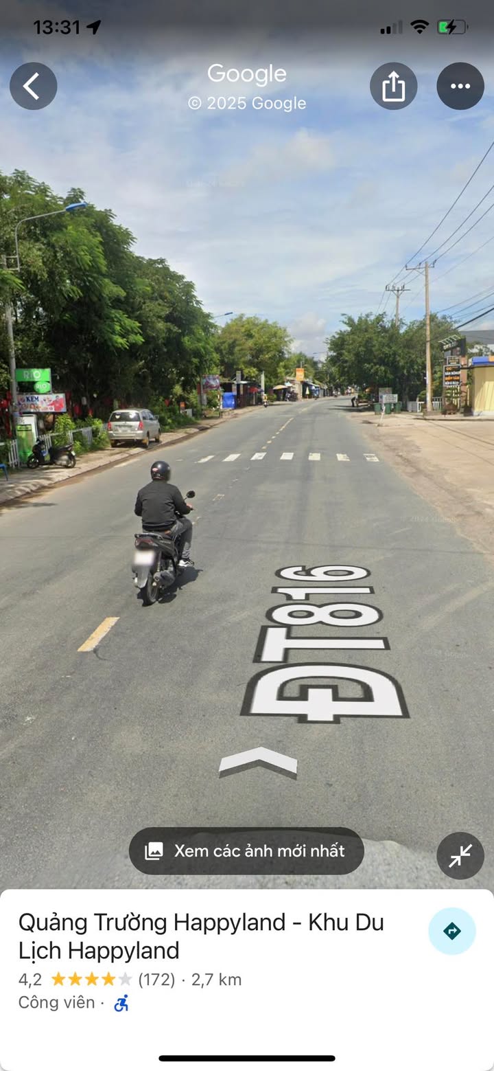 Đất thổ cư mặt tiền đường 816, xã Thạnh Đức, Bến Lức 870m² - Sổ hồng chính chủ, giá 16 tỷ thương lượng!