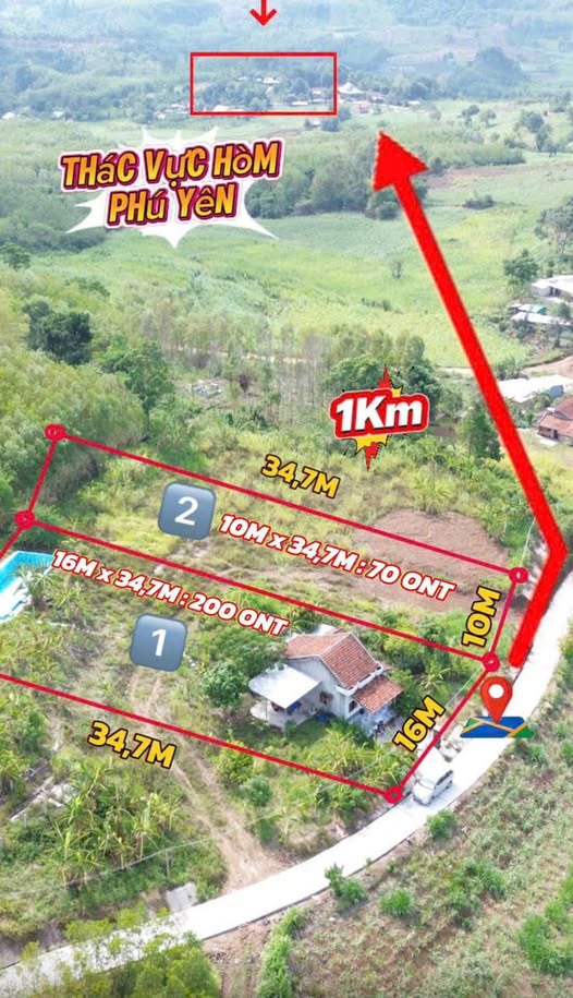 Đất thổ cư An Lĩnh, Tuy An 70m² giá 290 triệu - Sổ đỏ chính chủ, ô tô vào tận nơi!