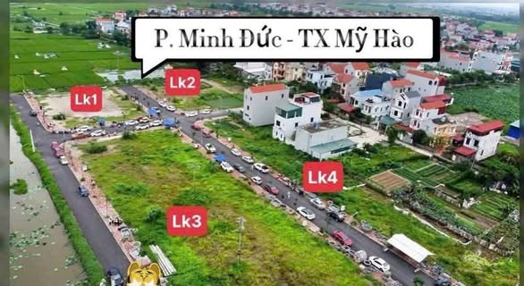 Đất thổ cư Minh Đức, Mỹ Hào 74m² giá 3 tỷ - Đầu tư tiềm năng ngay công viên!