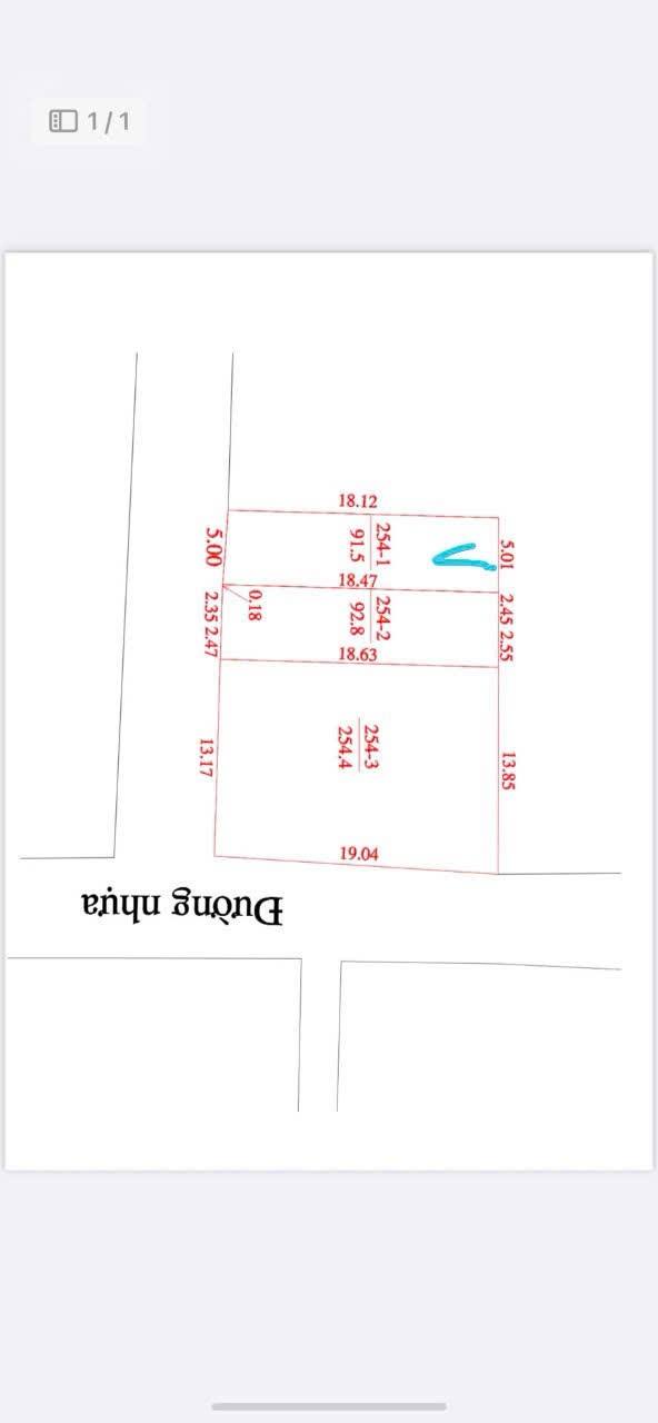 Đất thổ cư Phúc Sơn, Mỹ Đức 91,5m² - Vị trí vàng, giá thỏa thuận!