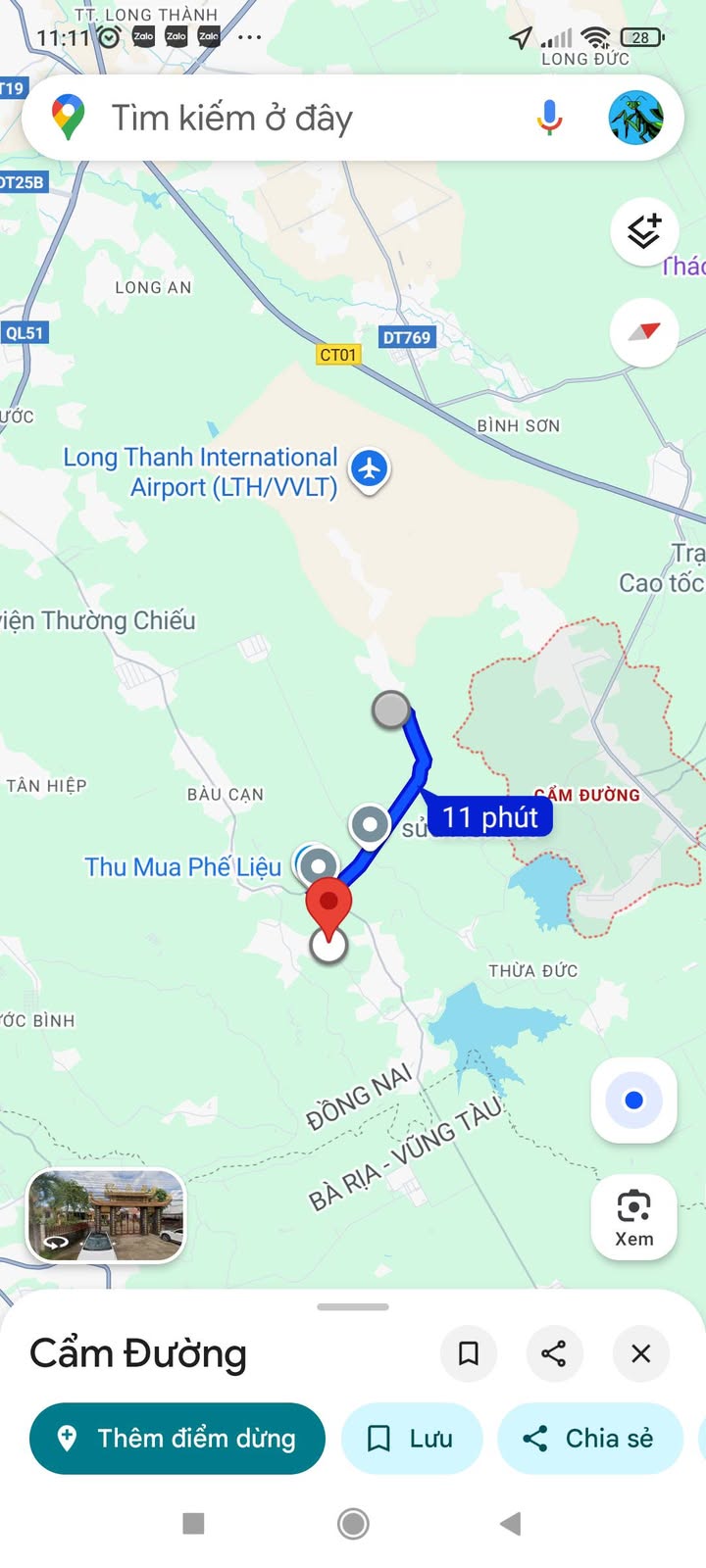 Đất nền Long Phước, Long Thành 3300m² - Đầu tư sinh lời gần sân bay Long Thành!