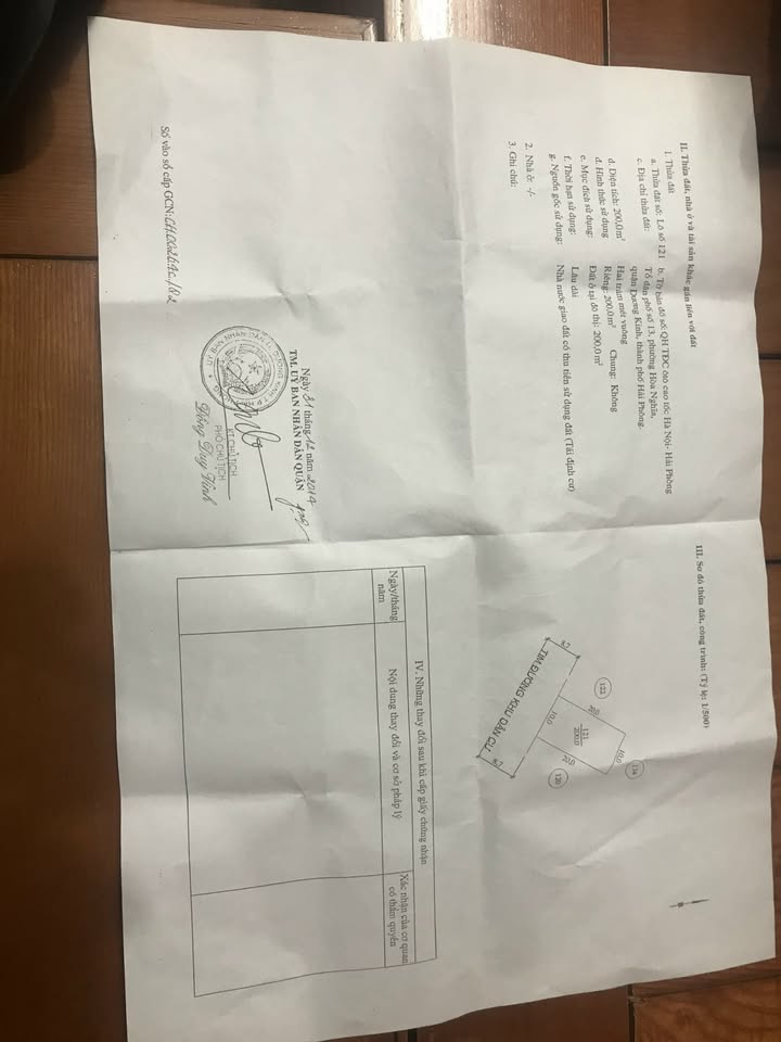 Đất Hòa Nghĩa Kiến An 210m² giá 4.1 tỷ - Vị trí đắc địa, ô tô tránh nhau!