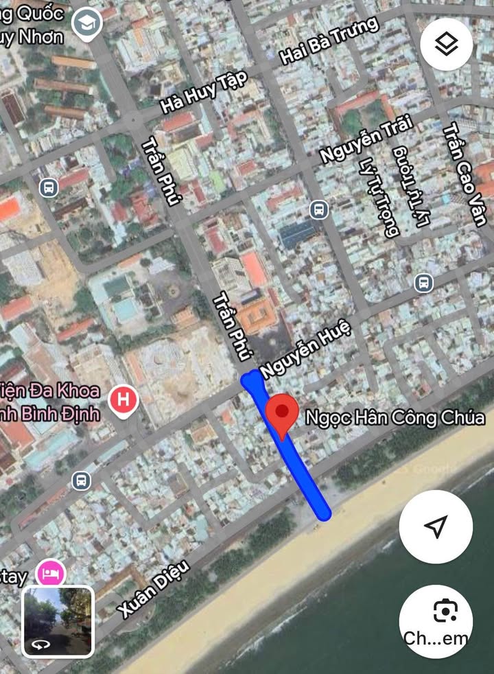 Bán nhà 3 tầng mặt tiền đường Ngọc Hân Công Chúa 55m² giá 3 tỷ - Kinh doanh sầm uất!