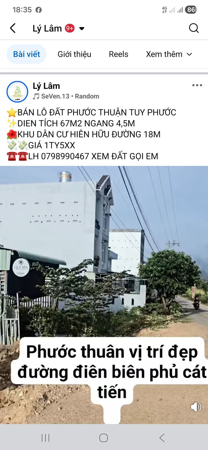 Đất nền Phước Thuận Tuy Phước 67m² giá 1.5 tỷ - Khu dân cư hiện hữu