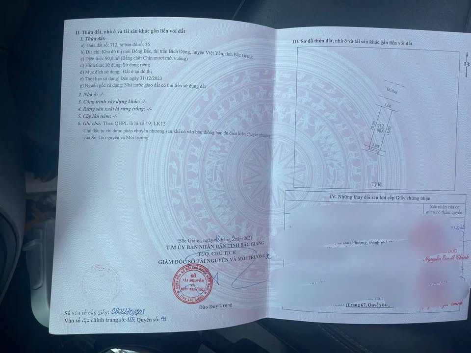 Đất nền Khu đô thị Đông Bắc Bích Động 90m² giá 3.7 tỷ - Đầu tư sinh lời ngay!