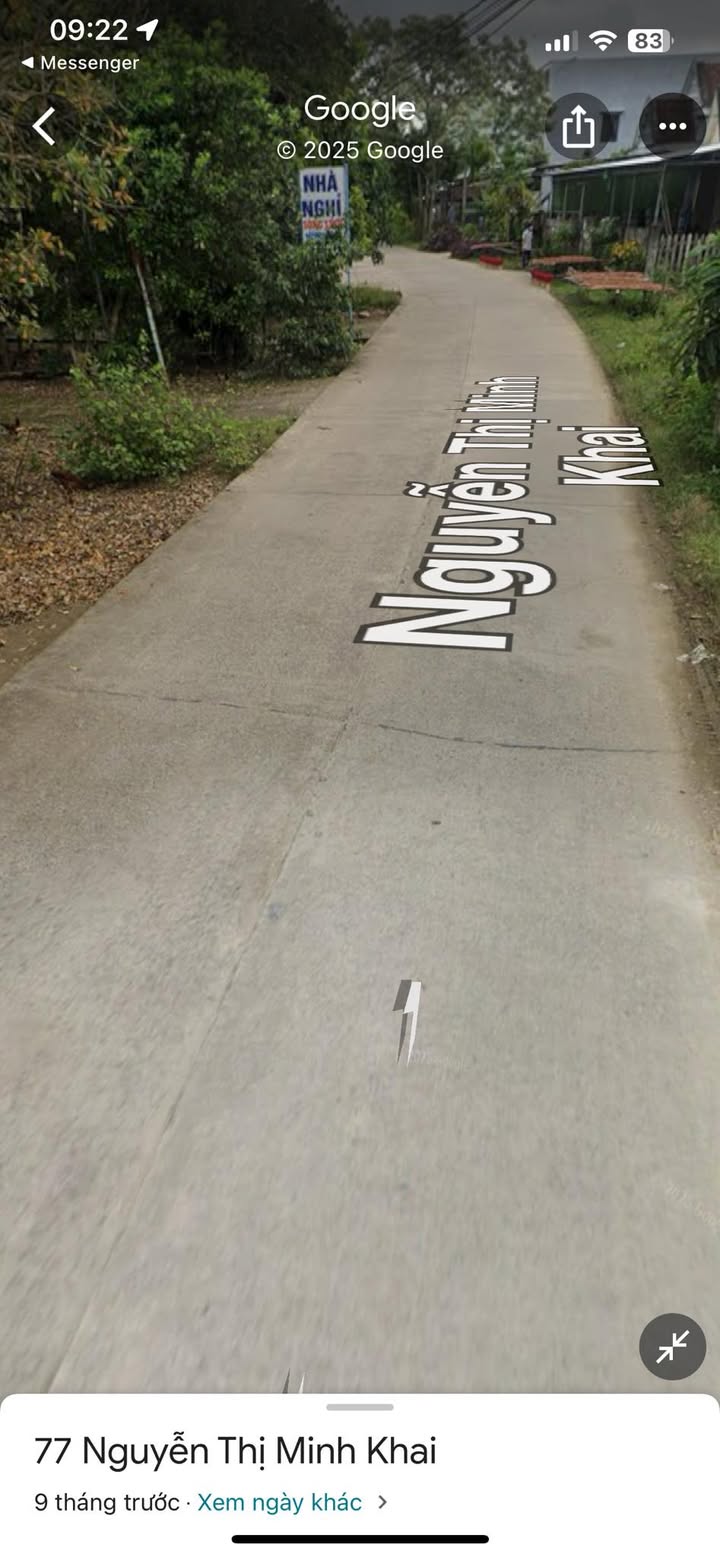 Đất mặt tiền đường Nguyễn Thị Minh Khai, Quế Sơn 200m² - Giá chỉ 1 tỷ!