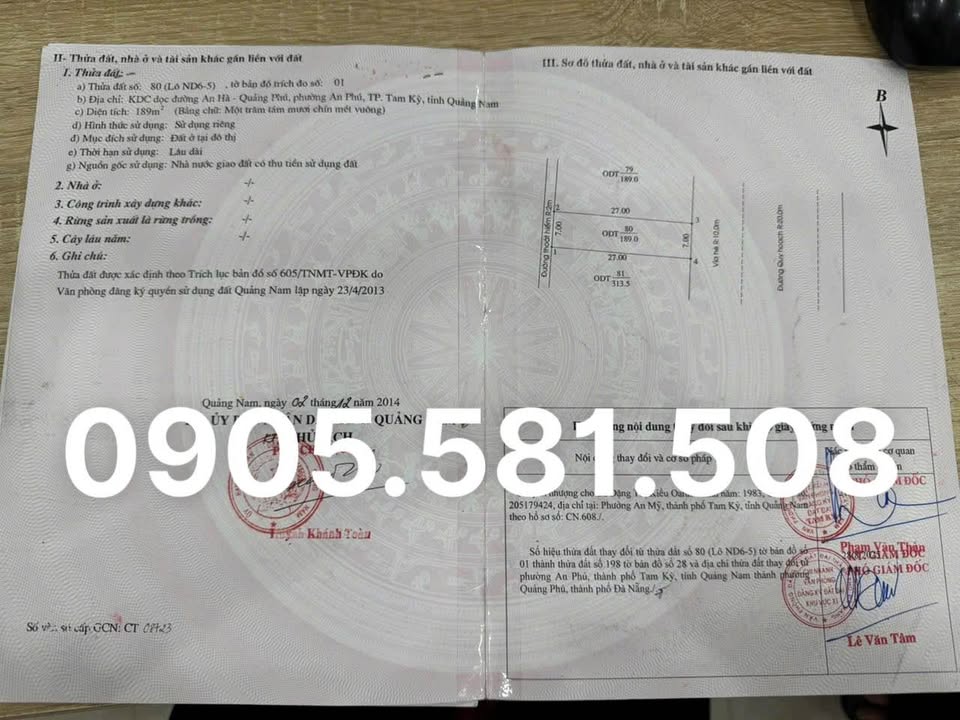 Bán gấp Townhouse 2 tầng đường Bùi Tá Hán 189m² - Hồ bơi đẹp, gần công viên