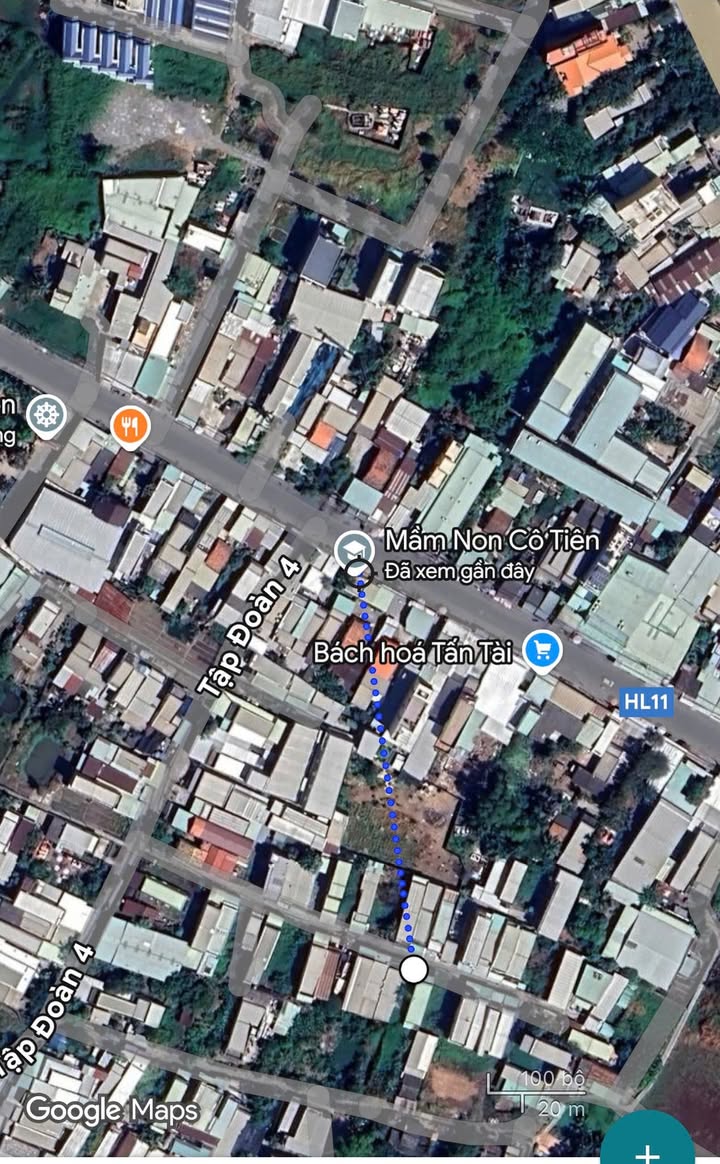 Đất nền 103m² tại Tân Kim, Cần Giuộc - Giá chỉ 1.8 tỷ VND, vị trí đắc địa cho đầu tư!