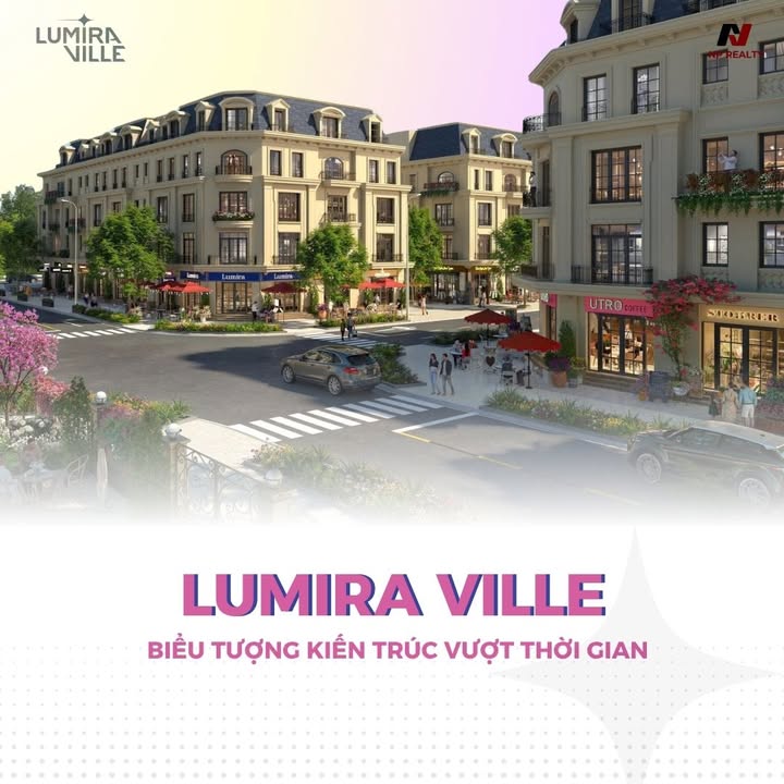 Shophouse Lumira Ville Hải Phòng 125m² - Biểu tượng kiến trúc vượt thời gian!