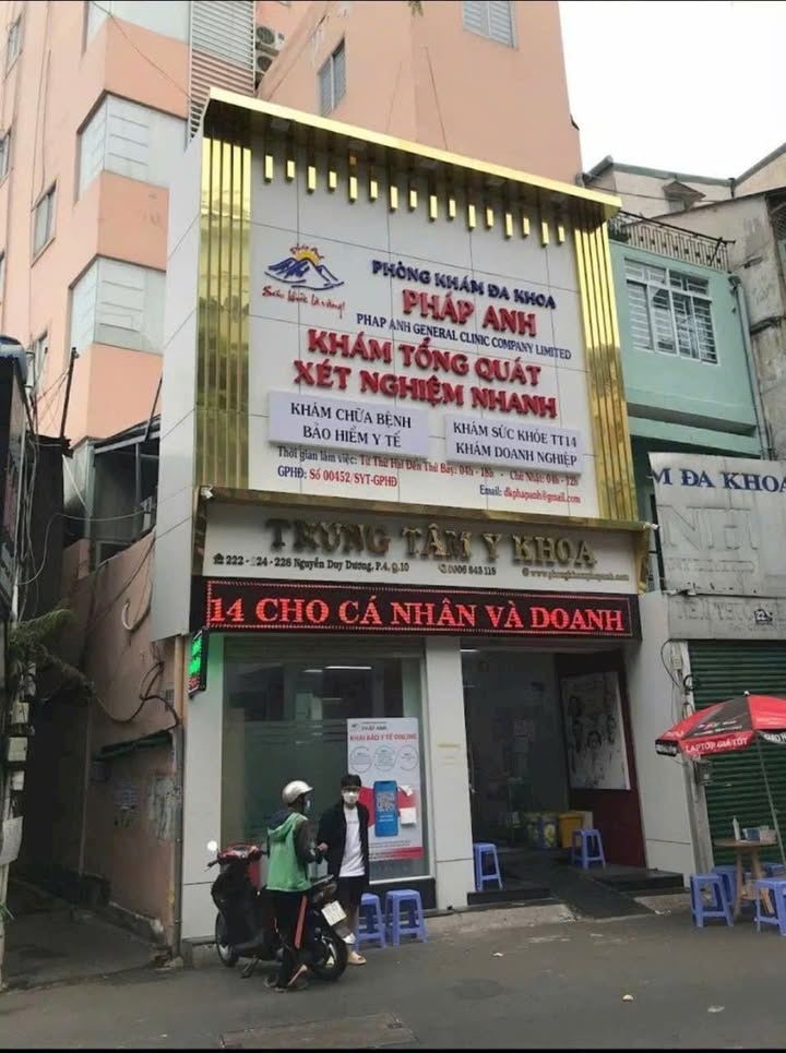 Bán tòa nhà 226 Nguyễn Duy Dương, Quận 10 - 119.8m² giá 60 tỷ - Pháp lý rõ ràng!