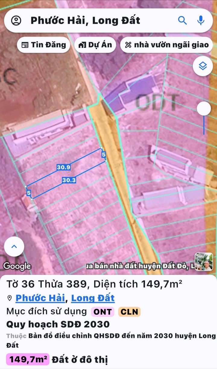 Đất nền Phước Hải 150m² giá 1.1 tỷ - Gần biển chỉ 2km!