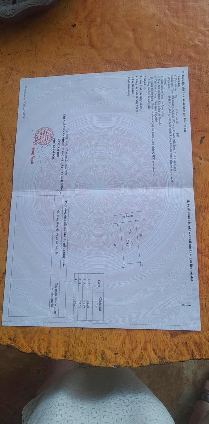 Bán đất nền 1000m² Đắk Rung Đắk Nông - Gần ngã 3 Sơn Hường, giá 750 triệu!