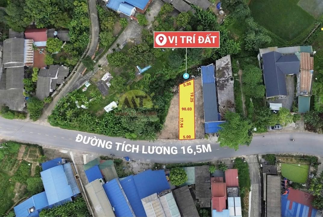 Lô đất Tích Lương 90m² giá 1.9 tỷ - Đầu tư sinh lời ngay!