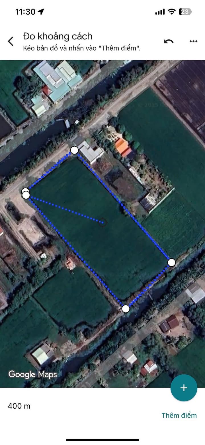 Bán đất lúa 7.000m² Hòa Khánh Nam, Đức Hòa, Long An - Giá 3.5 tỷ VND, đầu tư sinh lời ngay!