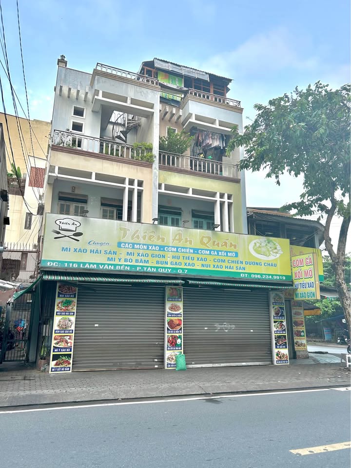 Nhà mặt tiền Lâm Văn Bền, P. Tân Quy, Q7 - Diện tích 92m², giá 16 tỷ - Vị trí đẹp kinh doanh sầm uất!