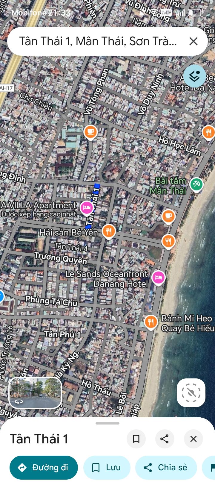 Đất nền đường Tân Thái 1, Sơn Trà, Đà Nẵng 95m² - Giá chỉ 11.2 tỷ!