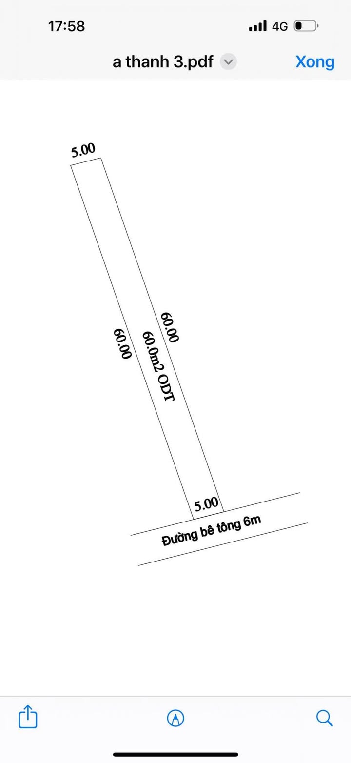 Đất thổ cư Phú An Bến Cát 300m² chỉ 1.2 tỷ - Sổ hồng chính chủ!