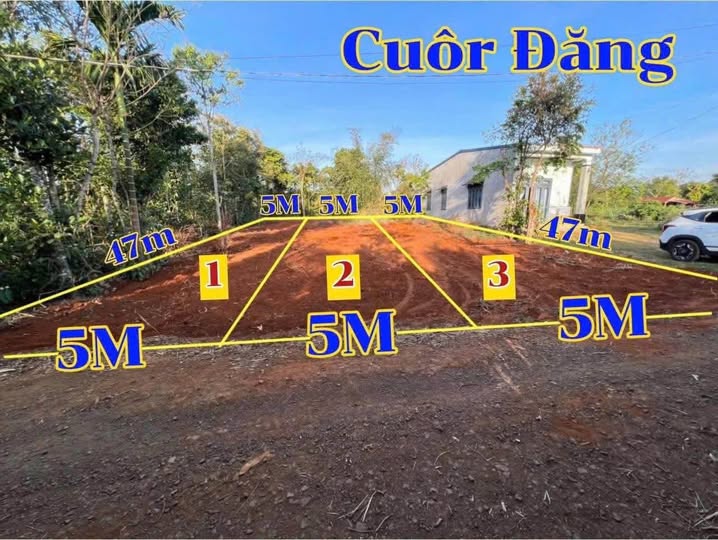 Đất nền Cuôr Đăng, Cư M'gar 235m² giá chỉ 525 triệu - Cơ hội đầu tư sinh lời!