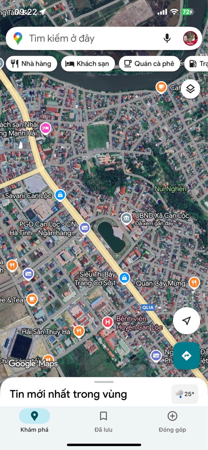 Bán đất kèm nhà nguyên căn tại Can Lộc - Diện tích 240m² - Vị trí đắc địa cho kinh doanh