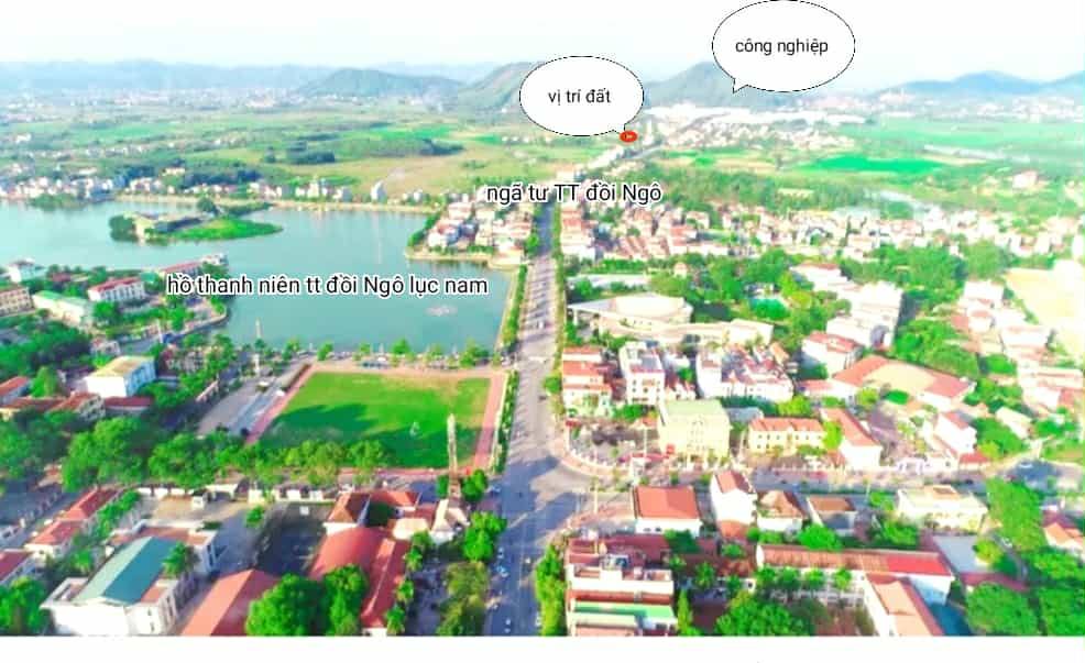 Đất nền Đồi Ngô, Lục Nam, Bắc Giang 80m² giá 3 tỷ - Cơ hội đầu tư hấp dẫn!