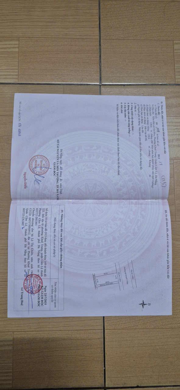 Nhà cấp 4 đường Phan Văn Trị, Cẩm Lệ, Đà Nẵng 120.6m² - Vị trí đẹp, thiết kế thoáng mát!