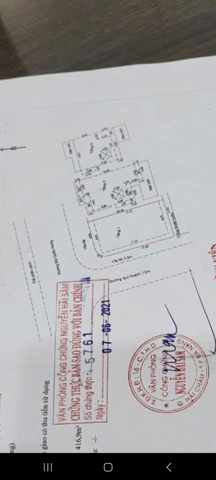 Nhà 3 tầng đường Bùi Quốc Hưng, 218m² giá 17.5 tỷ - Chính chủ bán gấp!