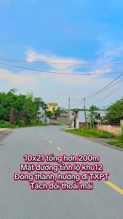 Đất mặt tiền 210m² tại Đông Thành, Phú Thọ giá chỉ 1.5 tỷ - Cơ hội đầu tư tuyệt vời!