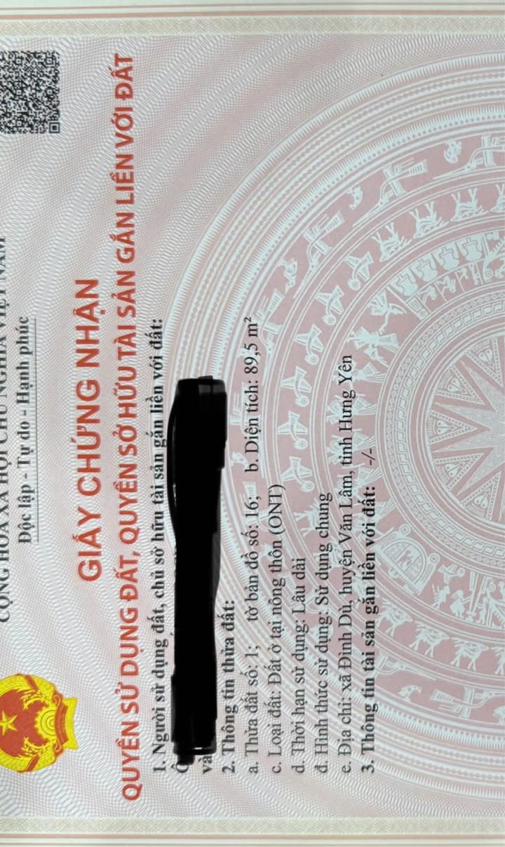 Đất nền lô góc Đình Dù 89,5m² giá chỉ 5 tỷ - Tiềm năng đầu tư lớn!