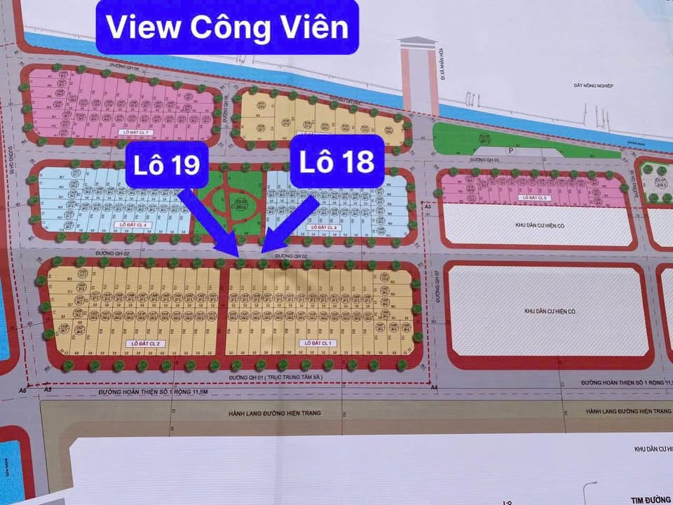 Đất nền Cẩm Xá, Mỹ Hào 175m² giá yêu thương - View công viên tuyệt đẹp!