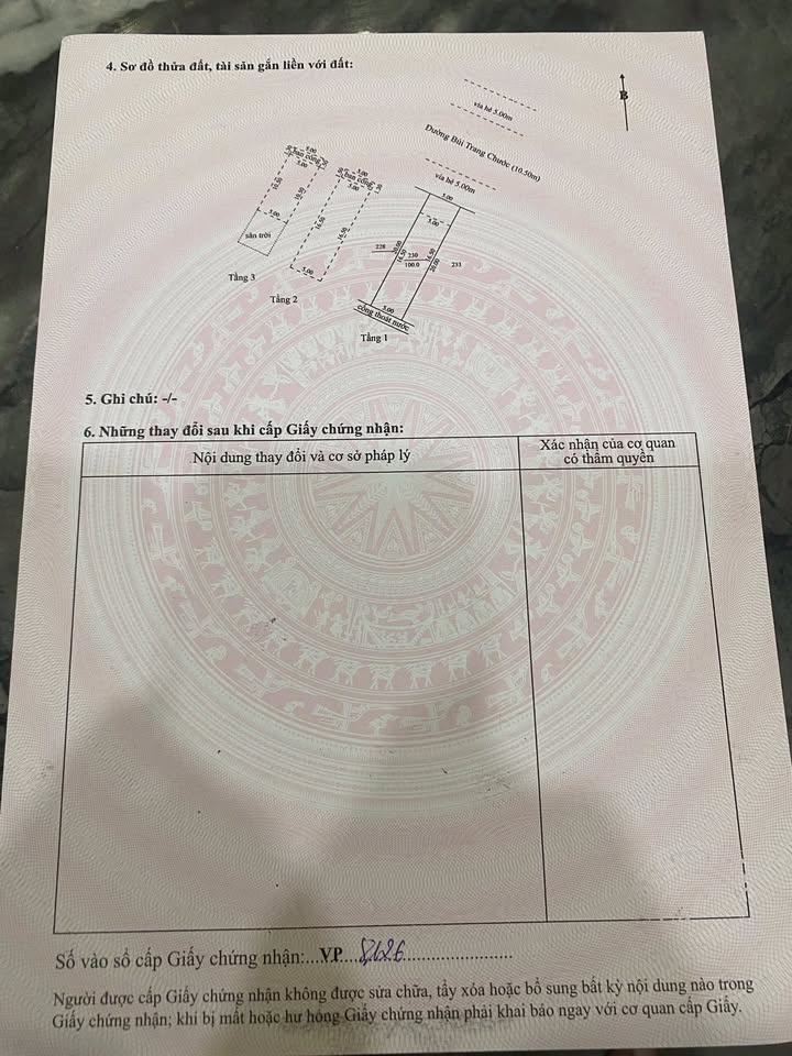 Nhà đẹp 3 tầng mặt tiền đường Bùi Trang Chước 100m² giá 8.6 tỷ - Đầu tư sinh lời ngay!