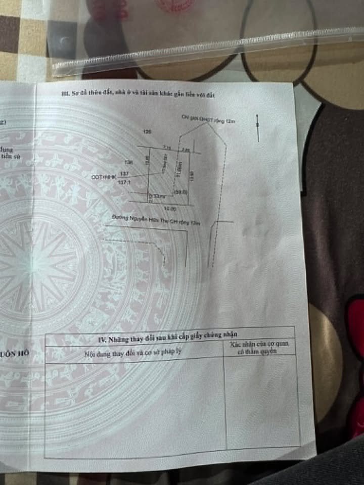 Đất nền bán gấp Đường Nguyễn Hữu Thọ, 160m² giá 4.5 tỷ - Đầu tư sinh lời!