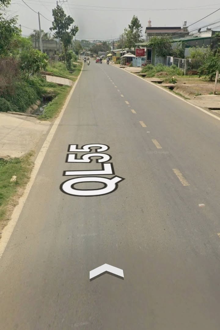 Đất kho xưởng mặt tiền Quốc lộ 55, Lộc Thành, 1892m² - Cơ hội đầu tư hấp dẫn!