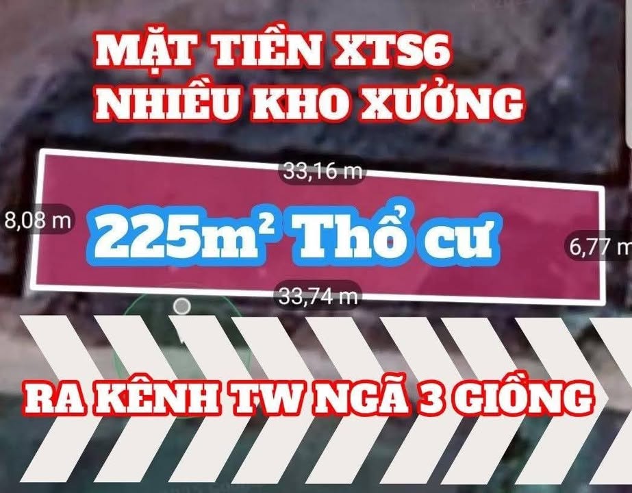 Đất nền mặt tiền Xuân Thới Sơn 260m² giá 3.9 tỷ - Đầu tư sinh lời ngay!