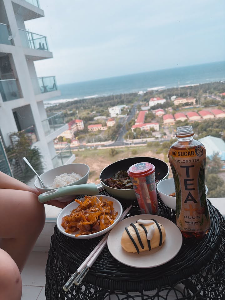 Căn hộ Apec Mandala Tuy Hòa 2 phòng ngủ giá 4.2 triệu - Full nội thất view biển tuyệt đẹp!