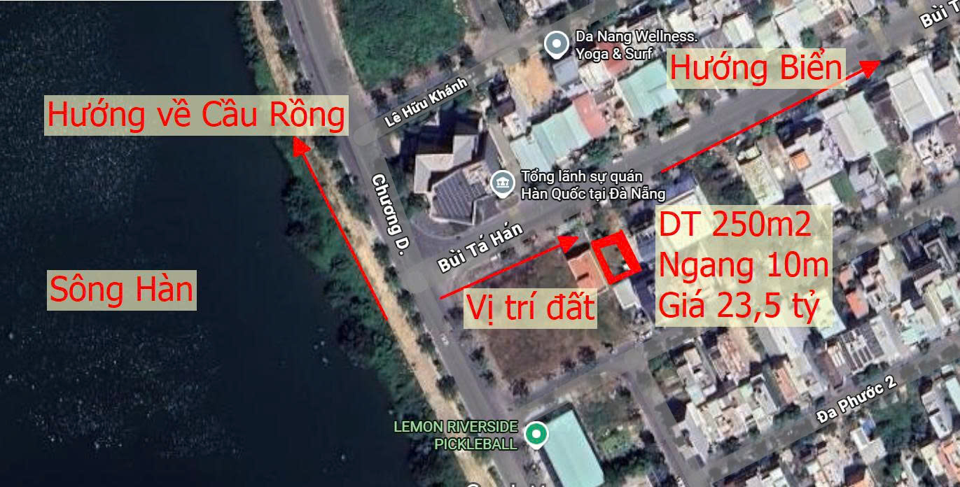 Đất biệt thự Nam Việt Á Đà Nẵng 250m² giá 23.5 tỷ - Cơ hội đầu tư sinh lời!