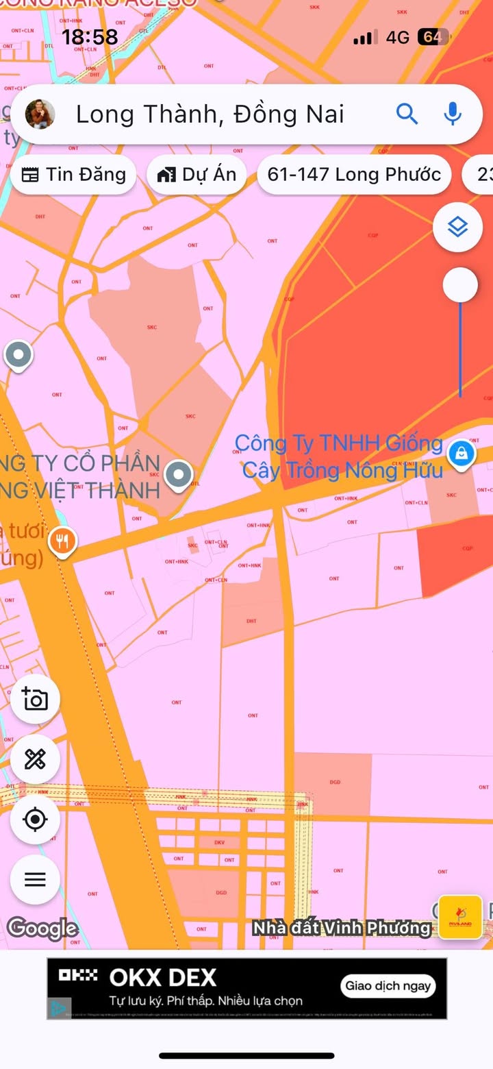 Đất nền An Phước Long Thành 1ha mặt tiền 100m - Phù hợp đầu tư sinh lời!